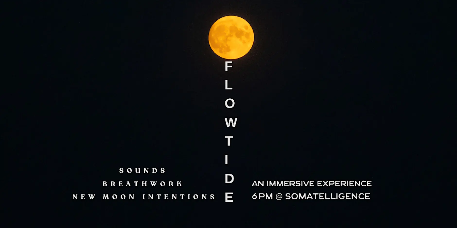 Poster for Sound Journey - Flow Tide with Somatelligence